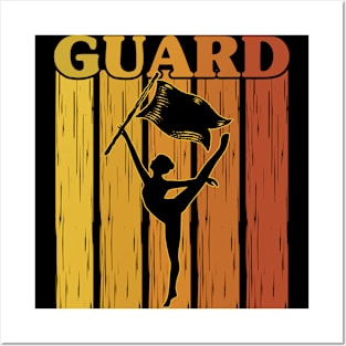 Color Guard Color Guard Division Winter Guard Vintage Guard Posters and Art